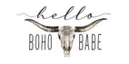 Hello Boho Babe logo